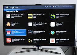 Le Google Play Store pour télécharger des applications. Google Play Store