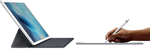 iPad Pro clavier et stylet