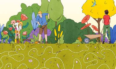 Jardin écoresponsable Une terre fertile, ça vit !