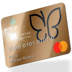 Carte Emrys Emrys veut devenir une néobanque