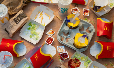 Fast-foods Une marée de déchets Fast-foods Une marée de déchets